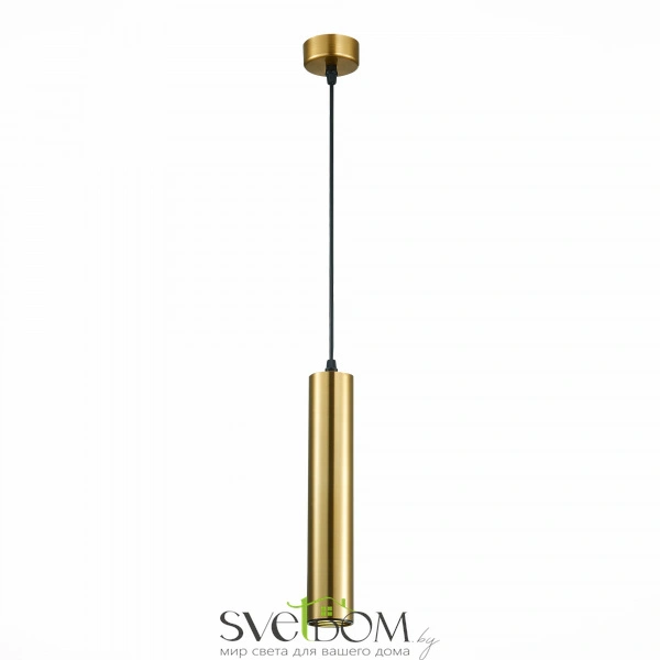 ST151.303.01 Светильник подвесной Золотистый GU10 1*50W  IP20 D54xH290 220V Без ламп Подвесные светильники
