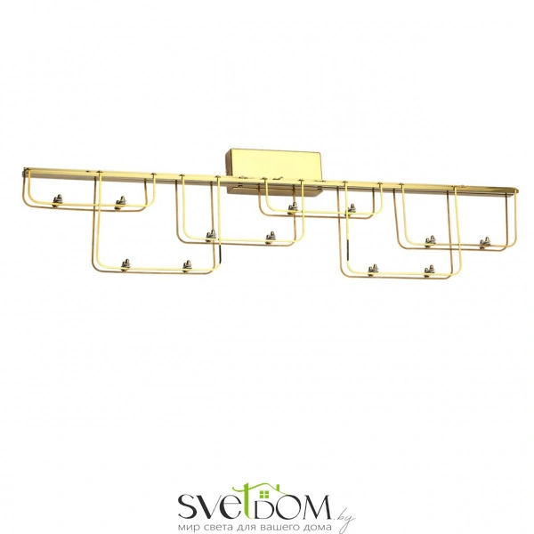 7060/12WL HIGHTECH ODL26 287 светильник нерж/сталь золото IP20 LED 12W 1080Лм 3000K 220V ZAHA