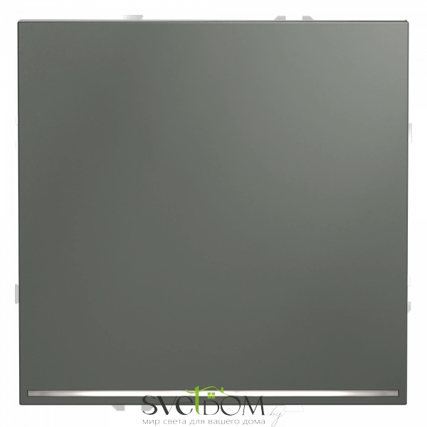 Проходной переключатель одноклавишный с подсветкой  Voltum S70 VLS010406  VLS010406 Voltum