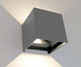 Kink Light 08585,16(3000K) Светильник Куб серый IP65 Led 6W