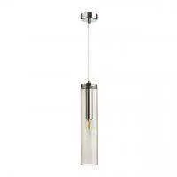 4694/1 PENDANT ODL20 341 хром/дымчатый Подвес E14 1*40W KLUM