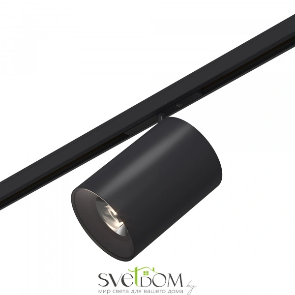 ST671.446.09 Магнитный трековый светильник Черный LED 1*9W 4000K 500Lm Ra>90 36° IP20 D45xH63 24V SUPER5
