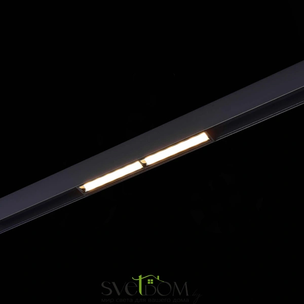 ST804.436.12 Магнитный трековый светильник Черный LED 1*12W 3000K 700Lm Ra>90 120° IP20 L220xW22xH46 SKYLINE 48