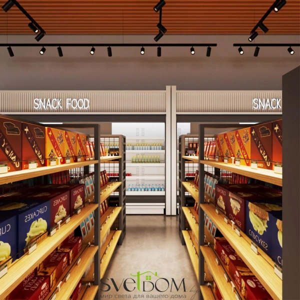 359958 PORT NT25 220 черный Трековый светильник с переключ. цв. темпер. IP20 LED 3000К\4000К\6000К 18W 90-240V VECTOR