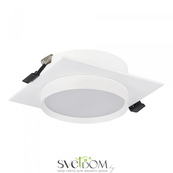 ST258.518.01 Св-к встр. Белый GX53 1*50W IP20 L109xW109xH43 220V Без ламп Встраиваемые светильники