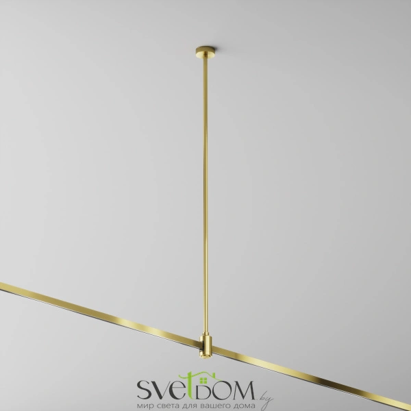 Крепление потолочное Long одинарное 700мм Flarity латунь TRA159C-S1-BS