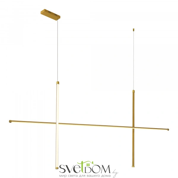 SL6207.203.50 Светильник подвесной ST-Luce Матовое золото LED 1*50W 3000K RETICO