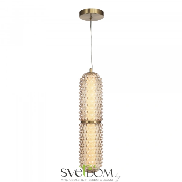 SL6144.303.01 Светильник подвесной ST-Luce латунь/Шампань LED 1*22W 4000K SAGUARO
