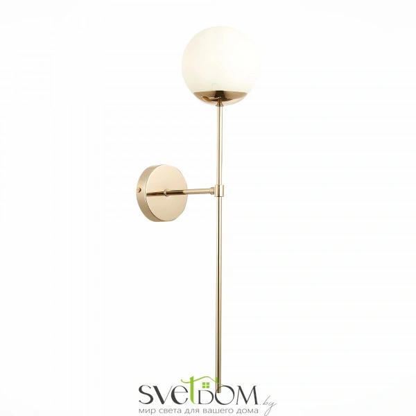 SL1504.201.01 Бра ST-Luce Французское золото/Белый E27 1*60W AVELLINO