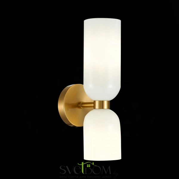 SL1180.201.02 Бра ST-Luce Золотистый/Белый E14 2*40W TREVISO