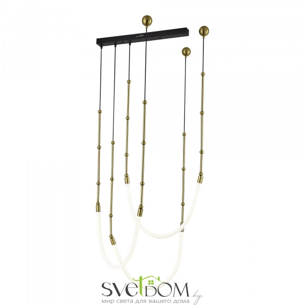 SL6132.303.45 Светильник подвесной ST-Luce Латунь/Белый LED 3*15W 3000K STRAP