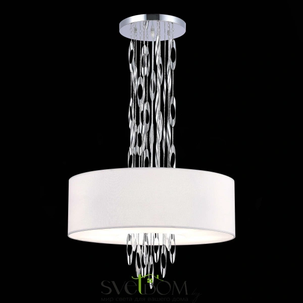 SL1353.103.05 Люстра подвесная ST-Luce Хром/Белый E14 5*60W NETTUNO