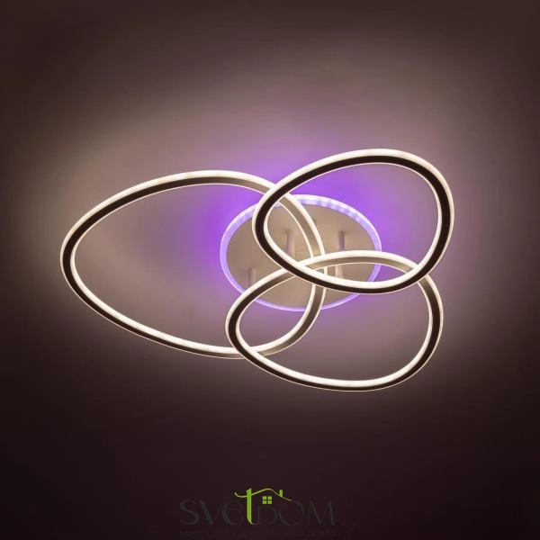 Citilux TRIO CL215B130 Люстра потолочная с пультом Белая