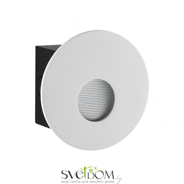 7166/3WL HIGHTECH ODL26 341 Подсветка лестницы  белый/металл IP20 LED 3W 2700K 220-240V ESCALA