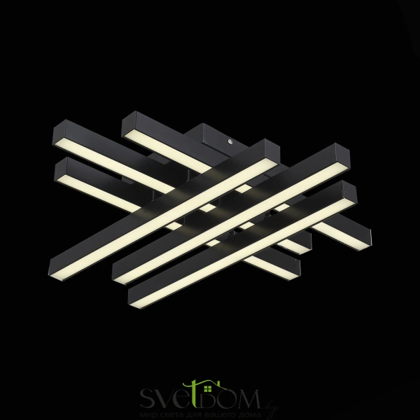 SL933.402.06 Люстра потолочная ST-Luce Черный/Белый,Черный LED 1*36W 3000K/4000K/6000K SAMENTO
