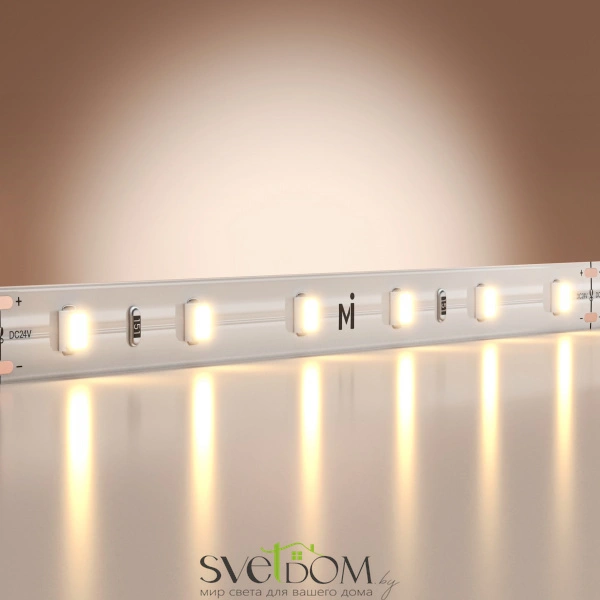 Светодиодная лента Base 24В 2835 4,8Вт/м 3000K 5м IP 20 201165