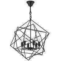 Lightstar 732267 Люстра GABBIA 6х40W E14 ЧЕРНЫЙ