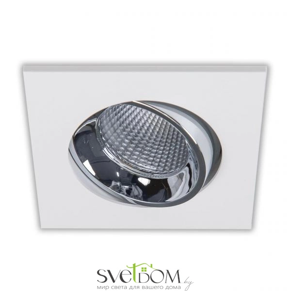 Citilux Альфа CLD001KNW1 LED Встраиваемый светильник Белый Хром