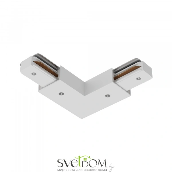 Угловой коннектор питания с вводом питания Unity белый TRA001CLB-11W