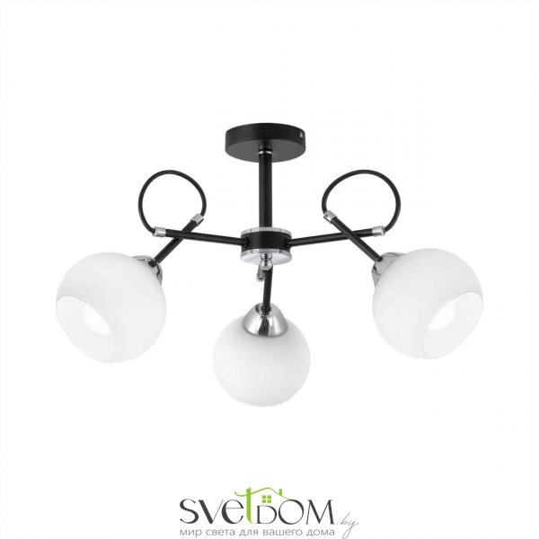 Citilux Стивен CL141231 Люстра потолочная Чёрная