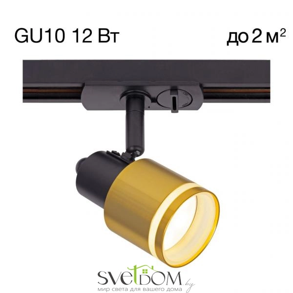 CITILUX CL565T14 Bruno Черный+Бронза Св-к Трековый