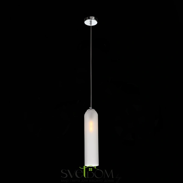 SL1145.153.01 Светильник подвесной ST-Luce Хром/Белый E27 1*60W CALLANA