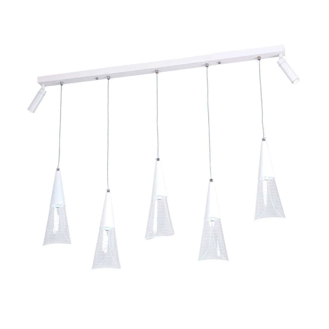 Подвесной светильник LED4U L7105-7 WТ