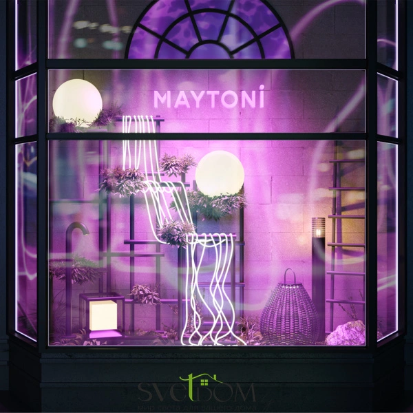 Гибкий неон 12x12 24В 14,4Вт/м RGB IP67 5м