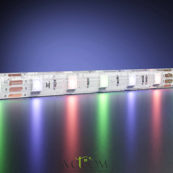 Светодиодная лента Ultra 24В 5050 14,4Вт/м RGB 5м IP 65 201140