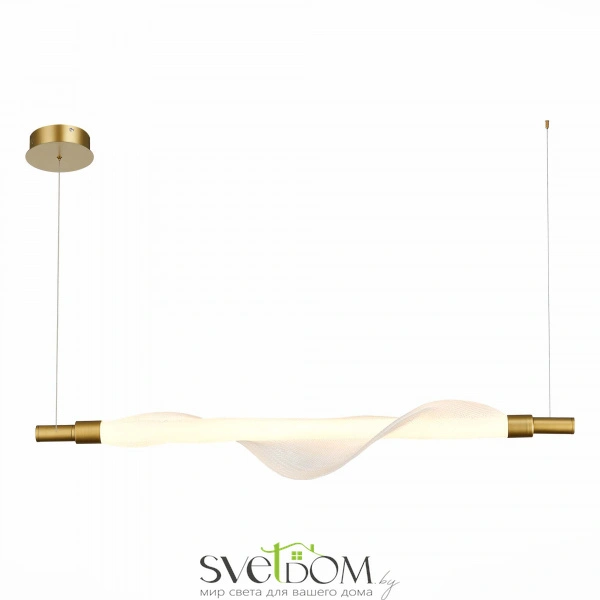 SL6109.203.01 Светильник подвесной ST-Luce Золотистый/Белый LED 1*25W 3000K ALBA