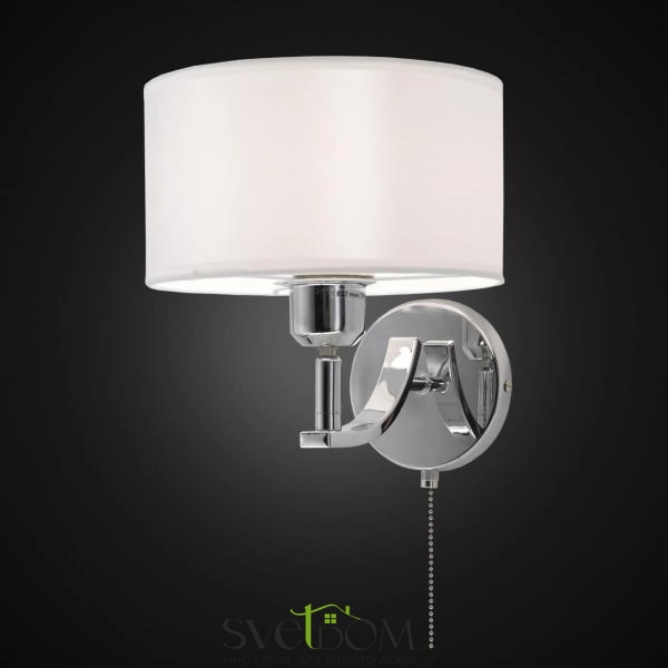 Citilux Эвита CL466310 Бра с белым абажуром и выключателем