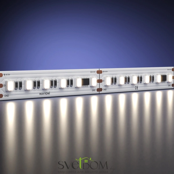 Светодиодная лента 24В 2835 14,4Вт/м 4000K 5м IP 20 201253