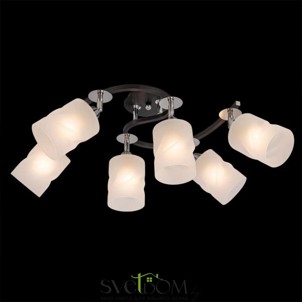 Citilux Сиерра CL119261 Люстра с поворотными плафонами Чёрная