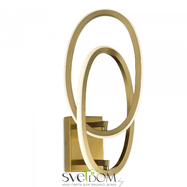 SL6505.211.25 Бра ST-Luce Золотистый/Золотистый LED 1*25W 4000K ABRA