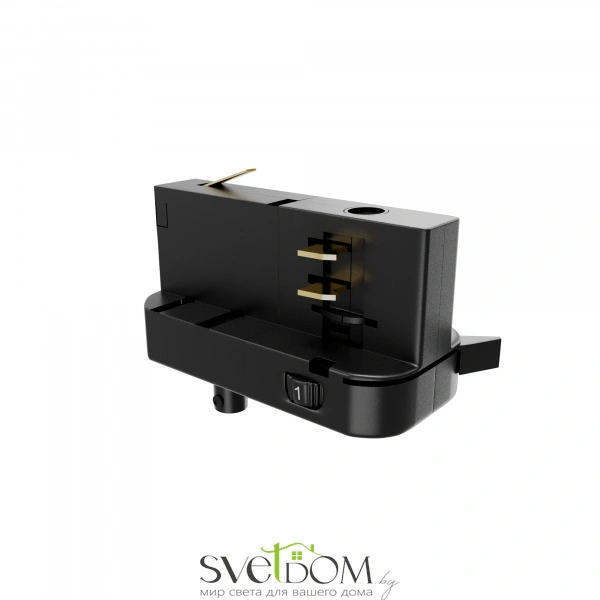 Коннектор для подвесного светильника Trinity TRA005-3-A-B, черный