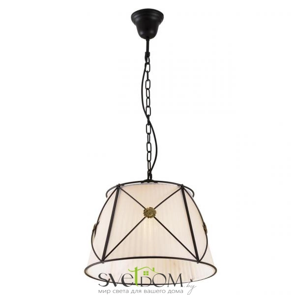 Citilux Дрезден CL409112 Подвесной светильник с белым абажуром