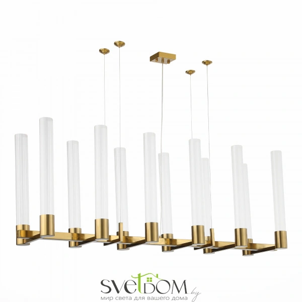 SL1229.303.12 Люстра подвесная ST-Luce Латунь/Прозрачный GU10 12*5W TERNI