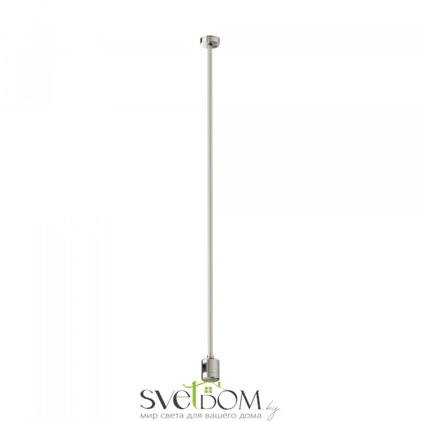 Крепление потолочное Long 760мм с прямым коннектором питания Flarity платина