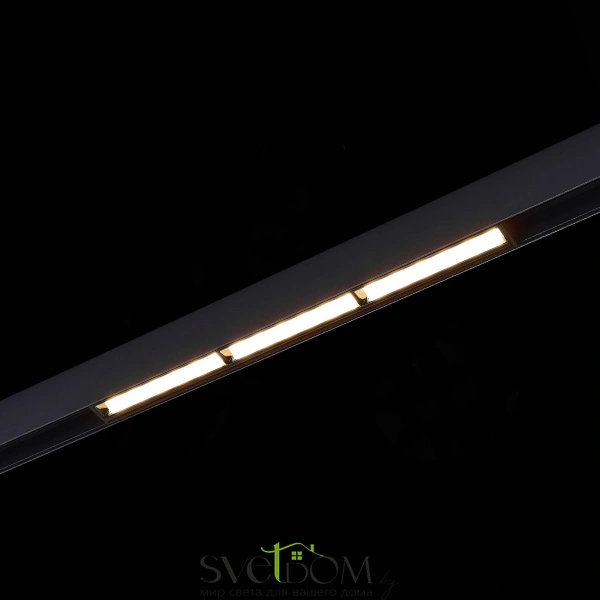 ST804.436.18 Магнитный трековый светильник Черный LED 1*18W 3000K 1 000Lm Ra>90 120° IP20 L330xW22xH SKYLINE 48