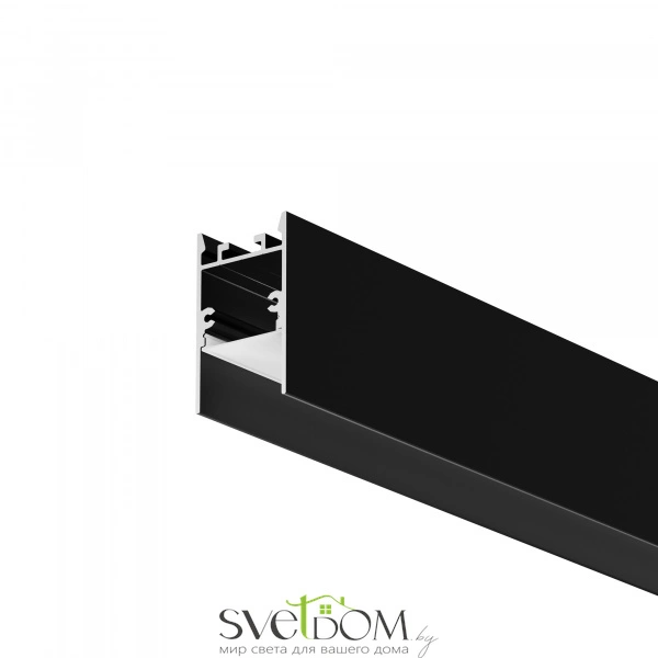 Алюминиевый профиль накладной-подвесной 25x42 (Черный, 2 м), ALM-2542-B-2M 633010
