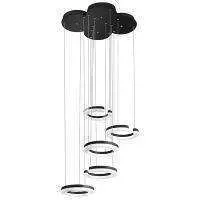 Lightstar 763437 Подвес UNITARIO 46W LED 5060LM ЧЕРНЫЙ МАТОВЫЙ 3000K