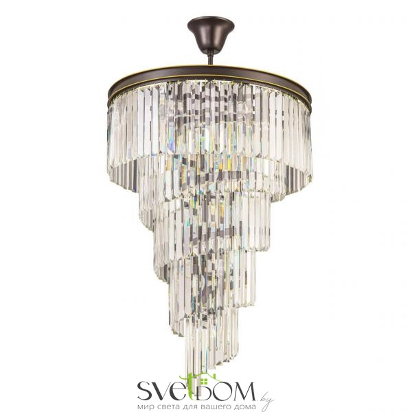 Citilux Мартин CL332171 Люстра хрустальная подвесная Прозрачная