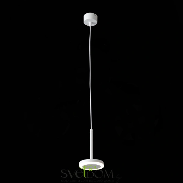 ST104.503.06 Светильник подвесной Белый LED 1*6W 3000K 468Lm Ra>80 120° IP20 D112xH184 170-240V Подвесные светильники