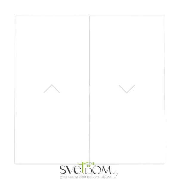 Клавиши для выключателя жалюзи Voltum S70 Белый VLS002502 Voltum VLS002502