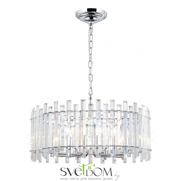 Citilux Ингвар CL334181 Люстра подвесная хрустальная Хром