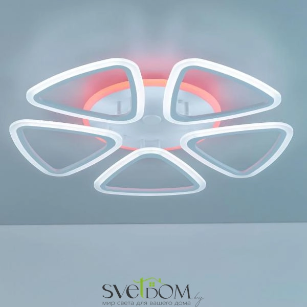 Citilux Мальта Смарт CL234A250E RGB Умная люстра Белая