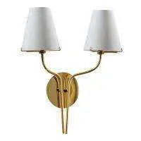 Lightstar 758622 Бра DIAFANO 2х40W G9 ЗОЛОТО/БЕЛЫЙ