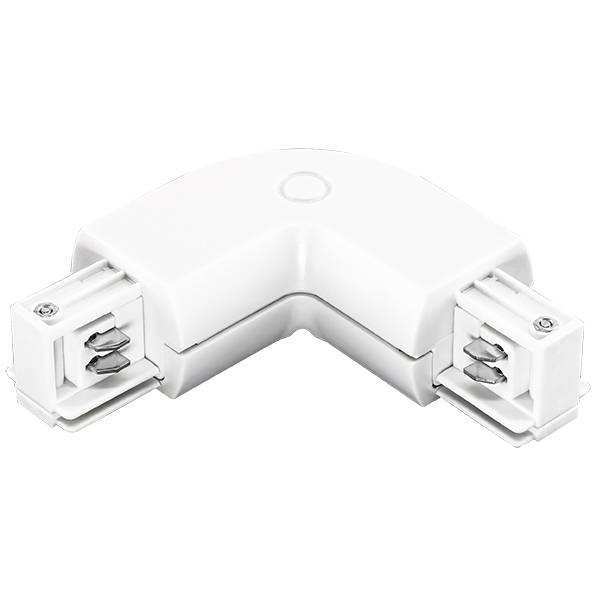 Lightstar 504126 Соединитель трековый трехфазный BARRA L-образный БЕЛЫЙ