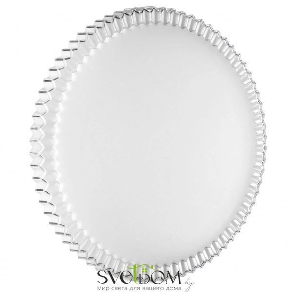 7673/ELN PALE SN 198 Светильник пластик/белый/прозрачный LED 76Вт 3000/4000/6000К D490 IP43 CCT ATIKO