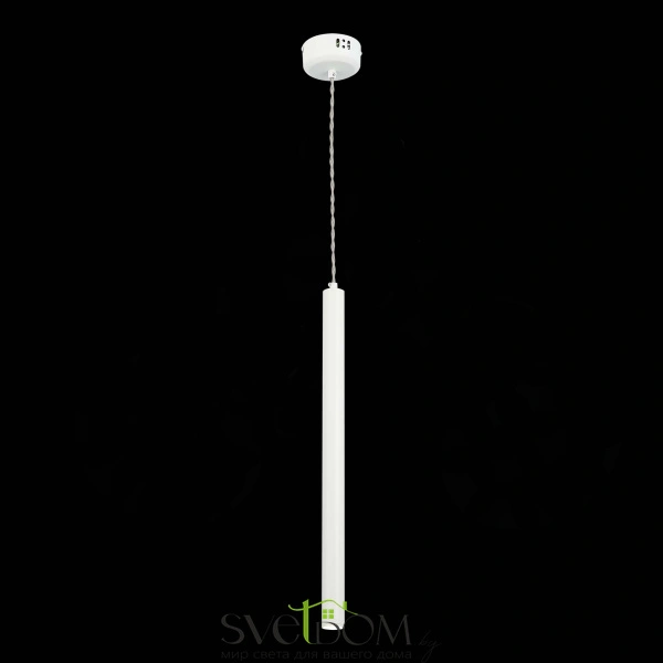ST153.543.03 Светильник подвесной Белый LED 1*3W 4000K 255Lm Ra  IP20 D30xH1 500 180-240V Подвесные светильники